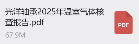 91视频网址軸承2025年溫室氣（qì）體核查報告